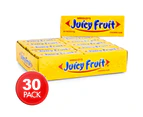 Wrigleys Juicy Fruit Chewing Gum 14g X 30 Pack