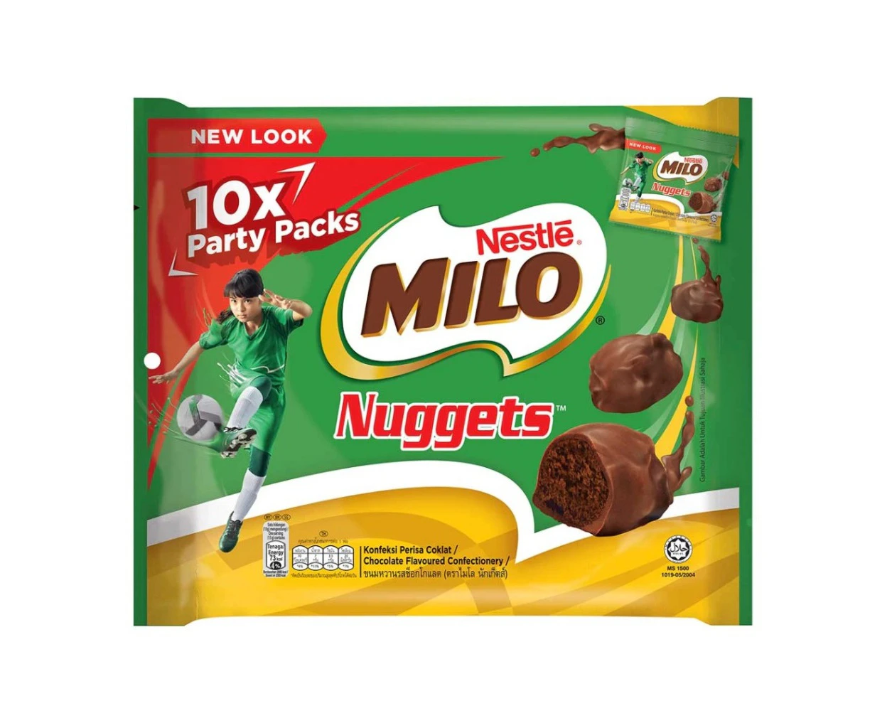 Nestle Milo Chocolate Nuggets 10 X 15g Packs