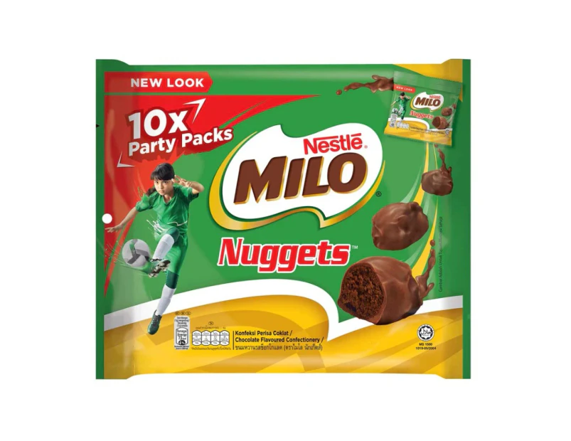 Nestle Milo Chocolate Nuggets 10 X 15g Packs