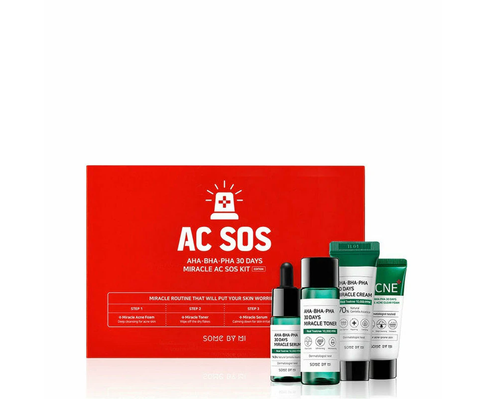 AHA BHA PHA 30 Days Miracle AC SOS Kit