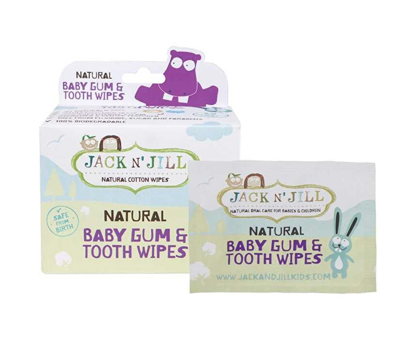 Jack N' Jill Baby Gum & Tooth Wipes 8x 25pcs