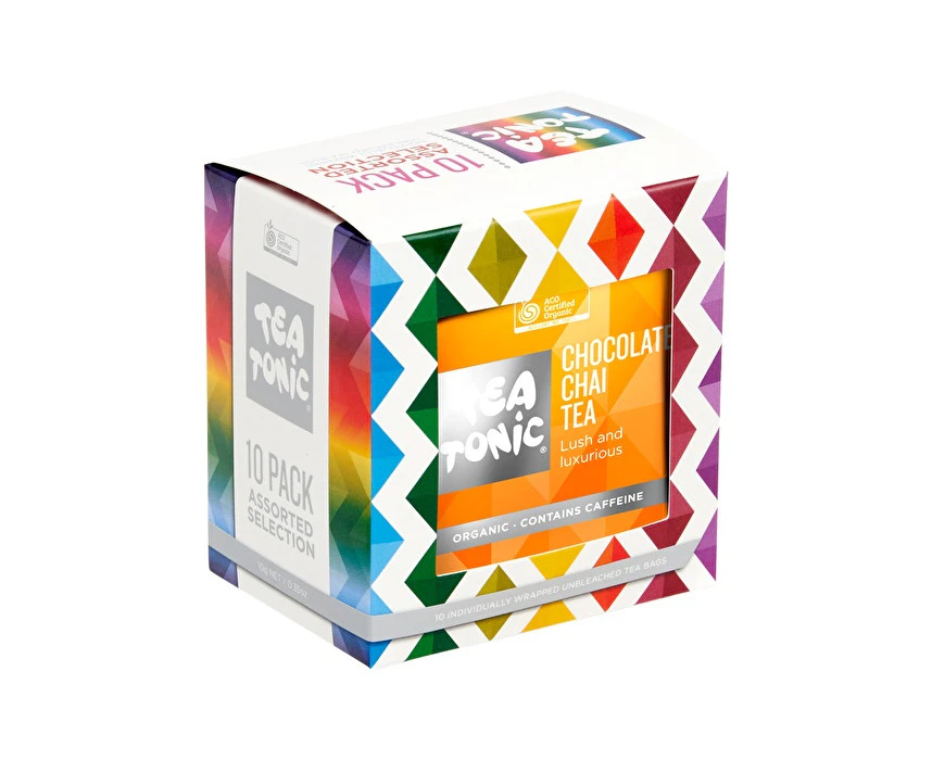 Tea Tonic Favourites (Colourful) x 10 Tea Bags