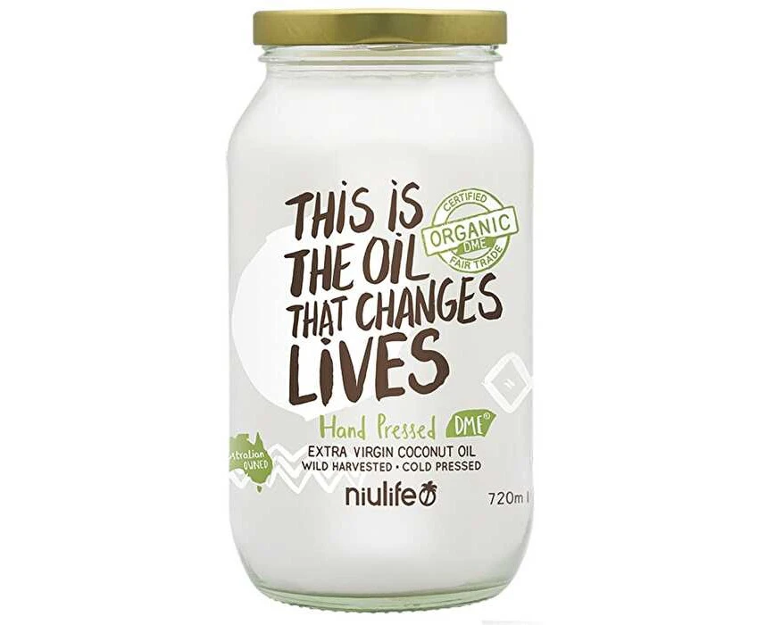 Niulife Extra Virgin Coconut Oil 6x720ml