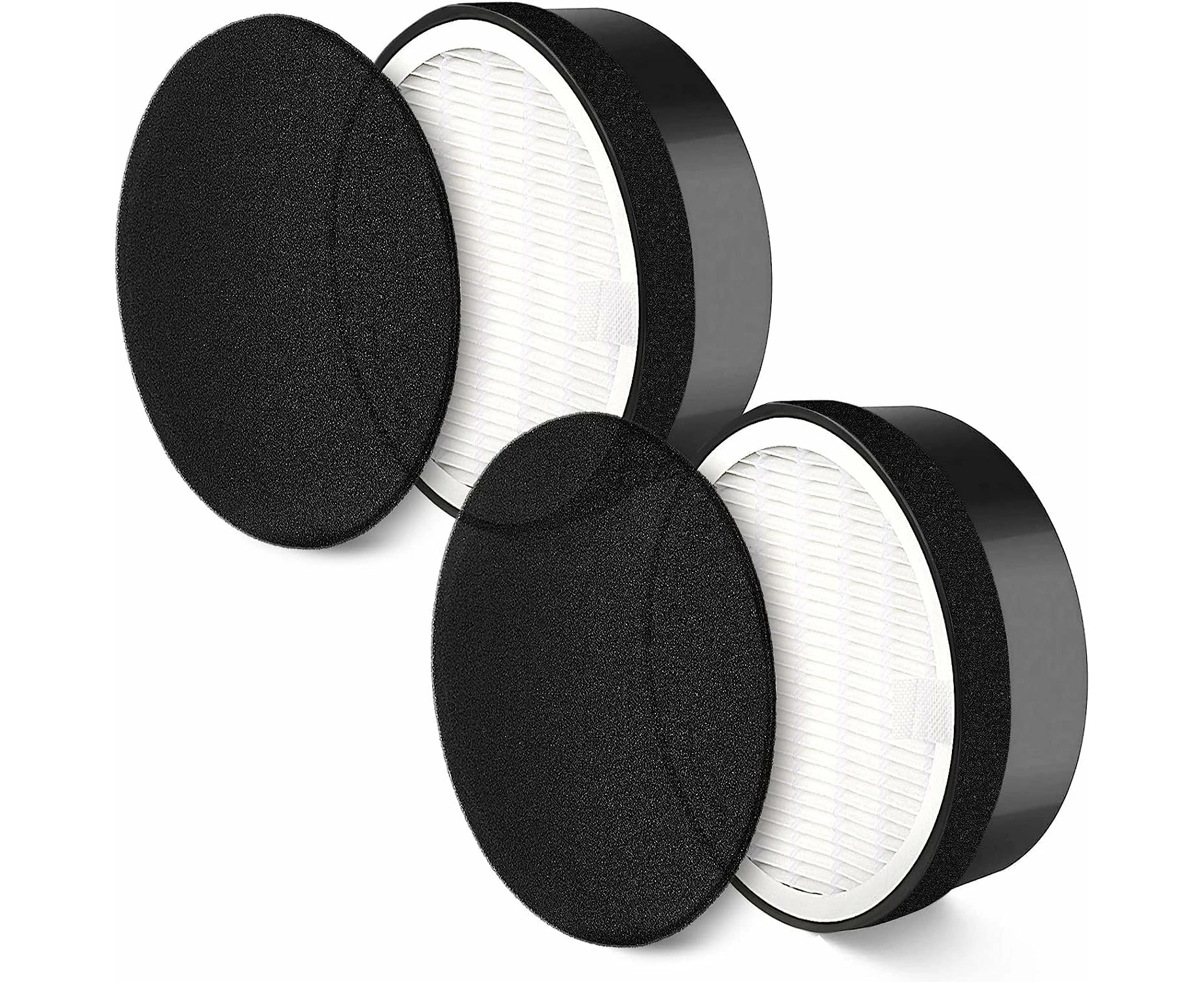 Compatible with AROVEC AV-P152 Air Purifier, High Efficiency , H13 True HEPA Filter and Efficiency Carbon Filter) AV-P152-RF, 2-Pack