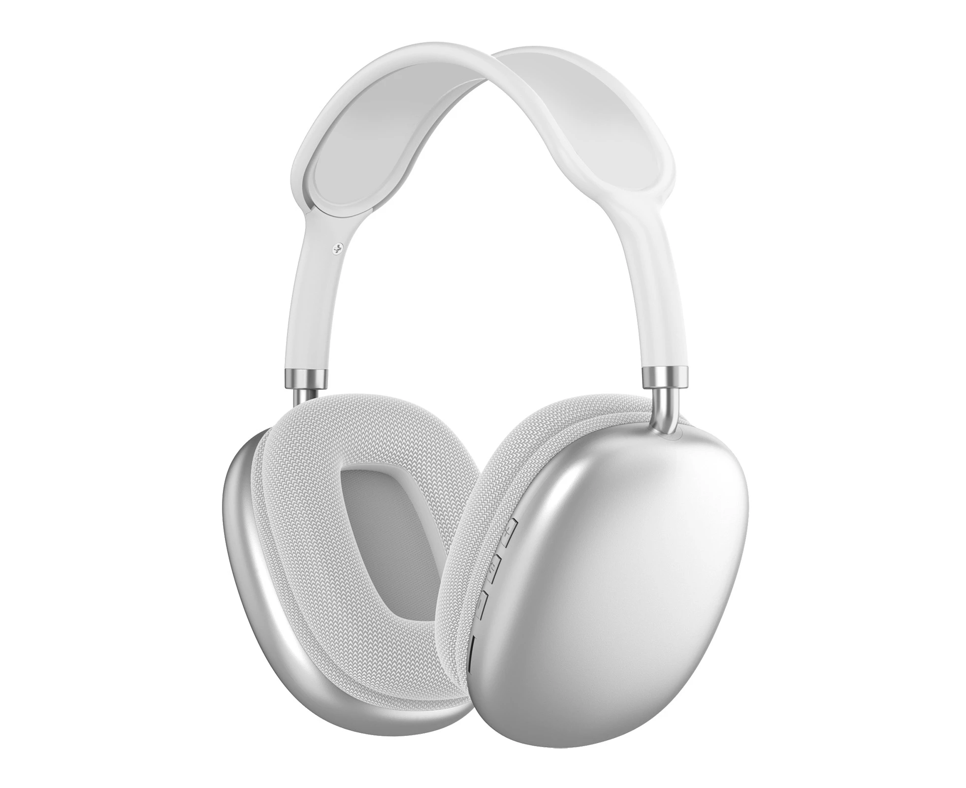 Bluetooth Headphone Noise Reduction Clear Sound Quality Heavy Bass Headphones Wireless Headphone for Computer PC White