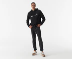 Calvin Klein Jeans Men's Fleece Stripe Pullover Hoodie - Black Beauty