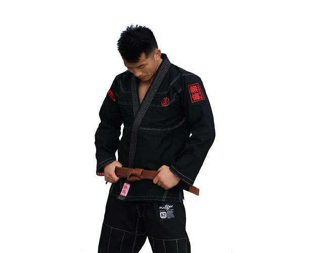 Fluory Grappling No Regret BJJ Gi Black