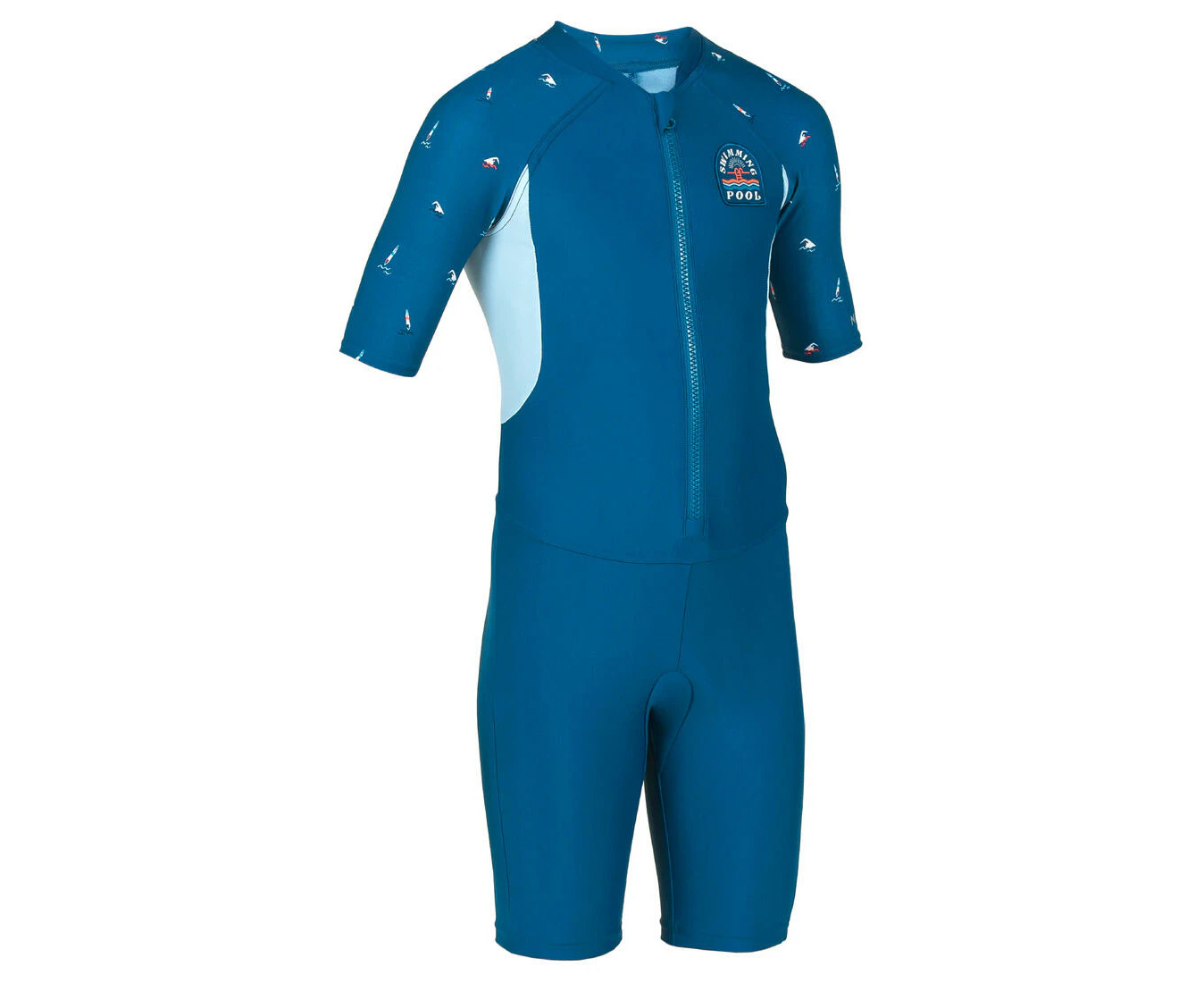 DECATHLON NABAIJI Boy's Shorty Wetsuit Short-sleeved - 100