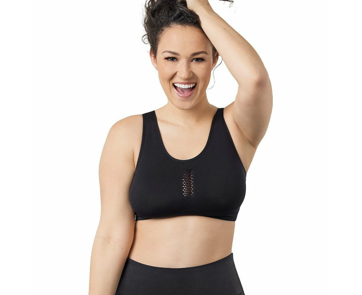 Leading Lady Steffi Cooling Seamless & Wireless Bra - Truffle