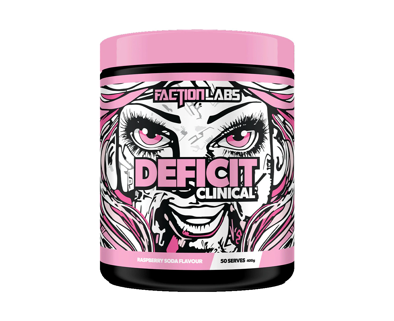 Faction Labs Deficit Clinical Fat Burner Raspberry Soda