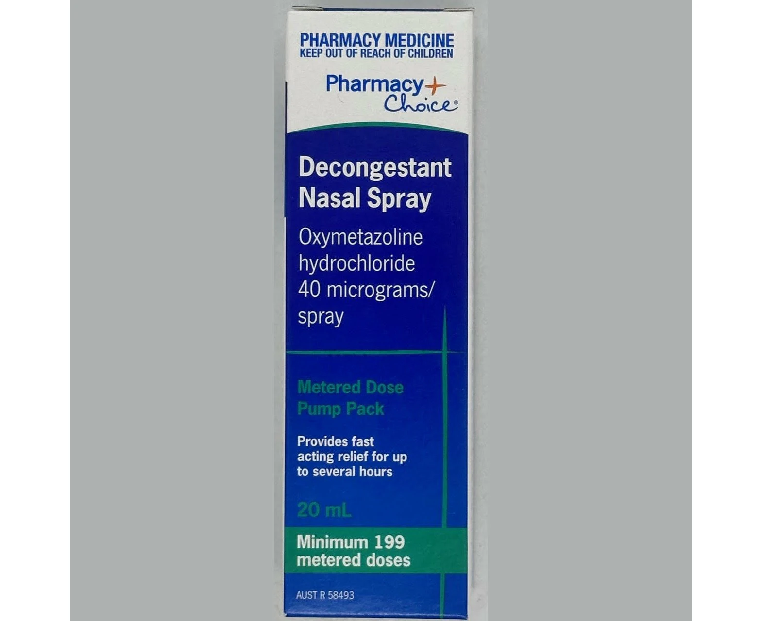 Pharmacy Choice Decongestant Nasal Spray Pump 20ml