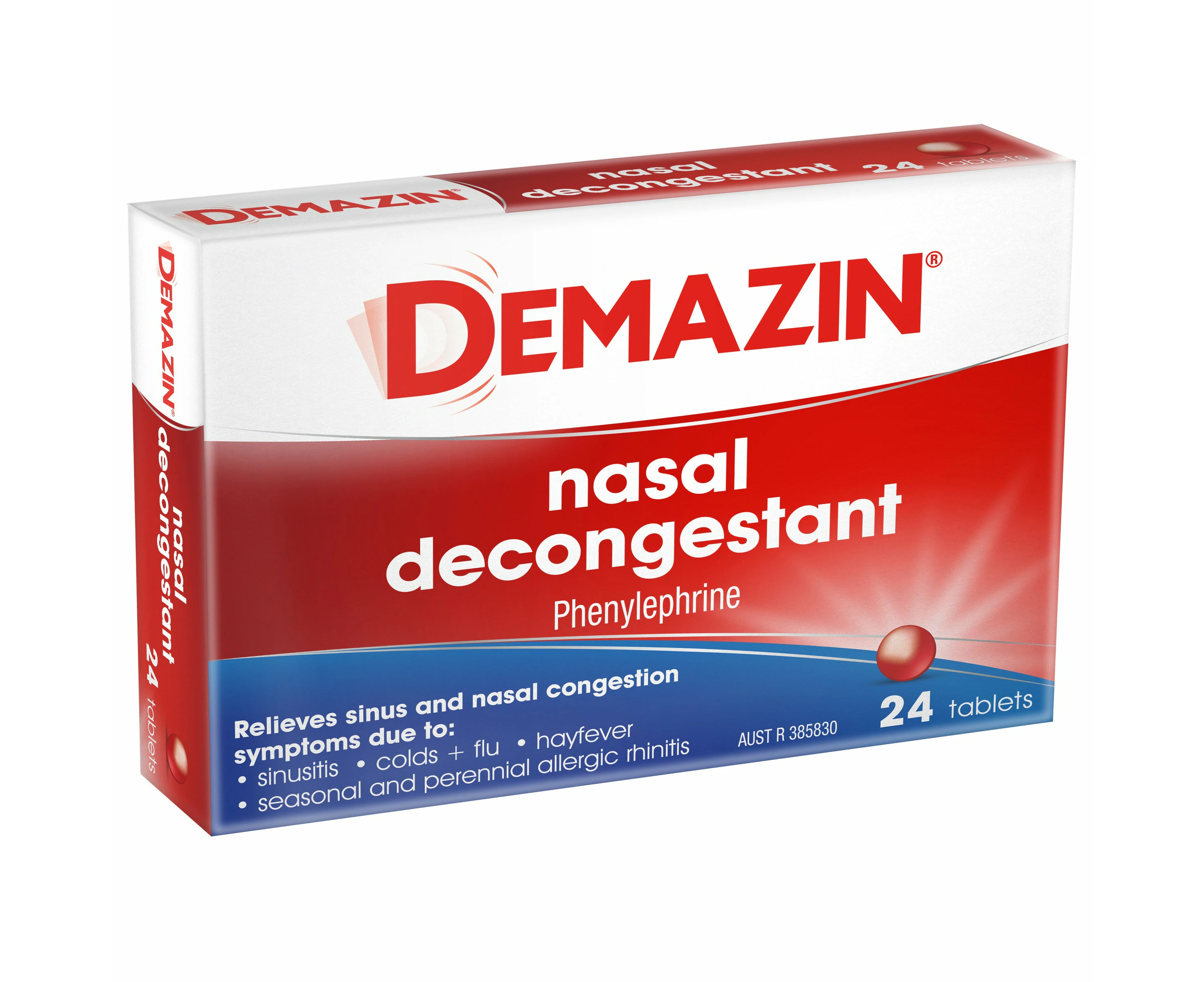 Demazin Nasal Decongestant 24 Tablet