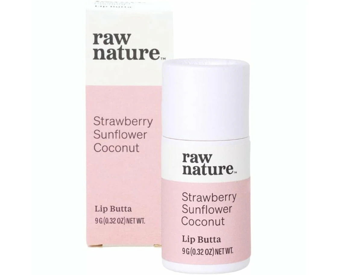 Raw Nature Lip Balm Strawberry 9g