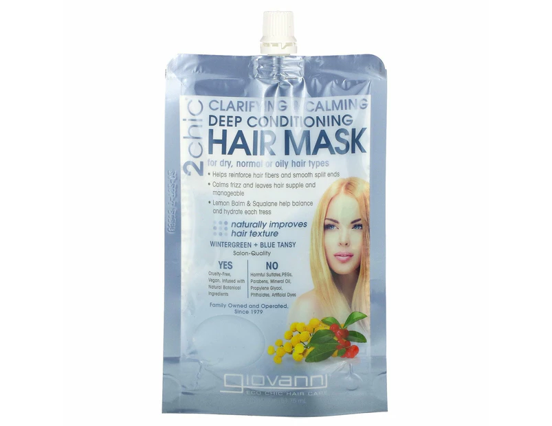 Giovanni Deep Conditioning Hair Mask - 2chic Clarifying & Calming (All Hair) 51.75ml