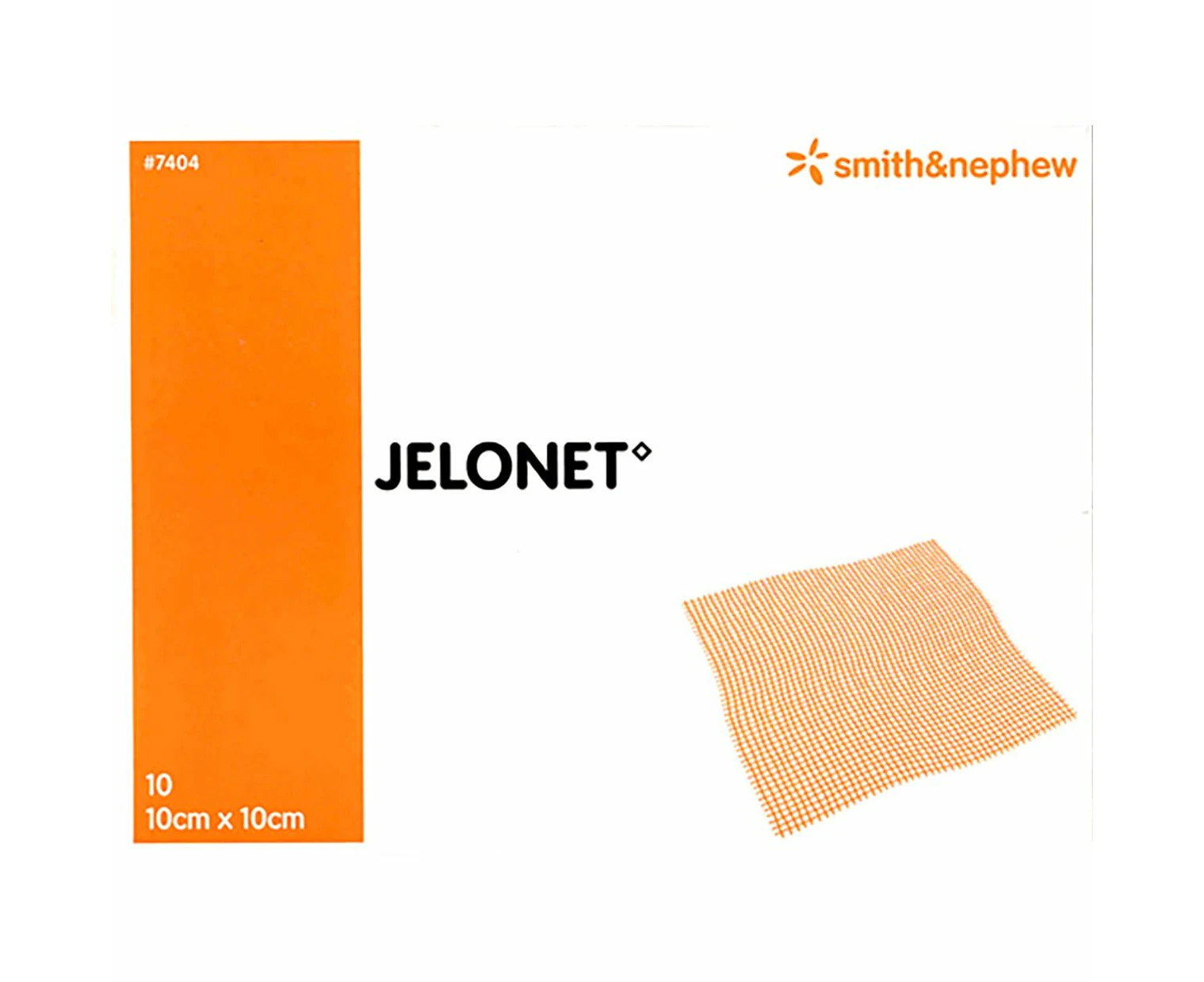 JELONET Paraffin Gauze Dressing 10cm x 10cm Box 10