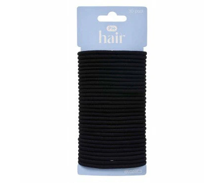 PHarmacy Health ELASTICS THICK BLACK 30PK