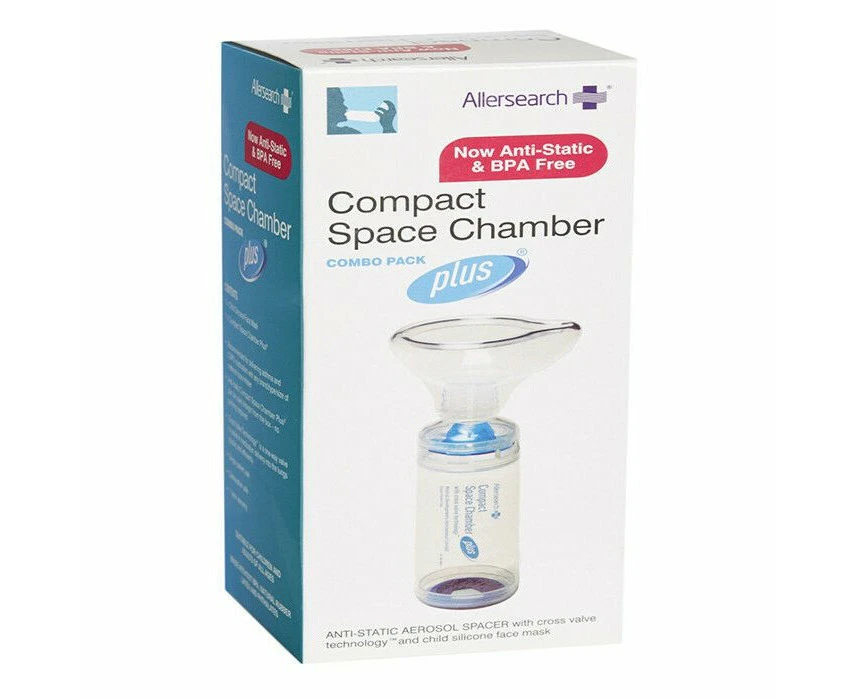 Allersearch Compact Spacer Chamber Plus Combo Pack