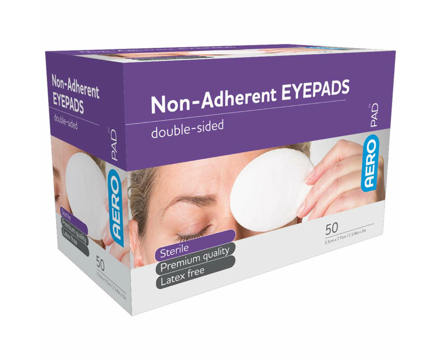 Aero Eye Pad 5.5x7.7cm (Singular Eye Pad)