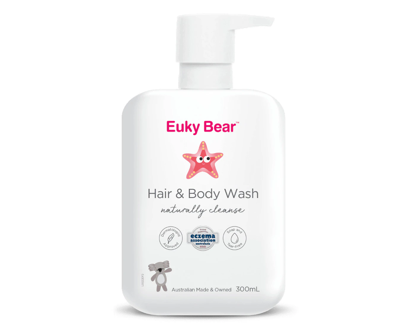 Euky Bear Hair & Body Wash 300ml