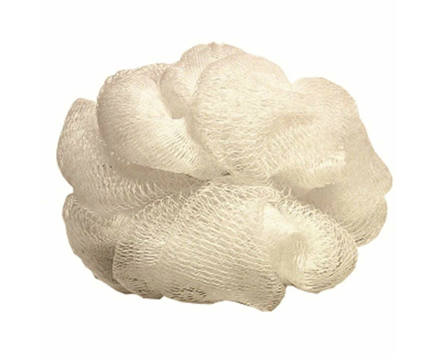 Clover Fields Mesh Sponge White