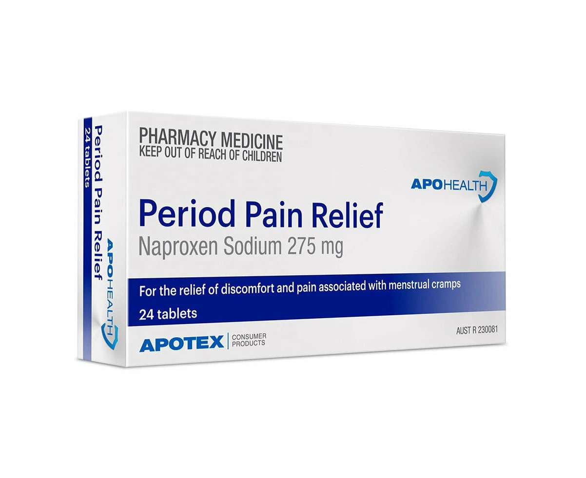 Apohealth Period Pain Relief 24 Tablets