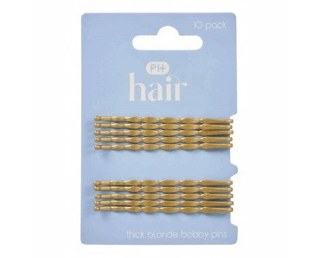 PHarmacy Health BOBBY PINS THICK BLONDE 10PK