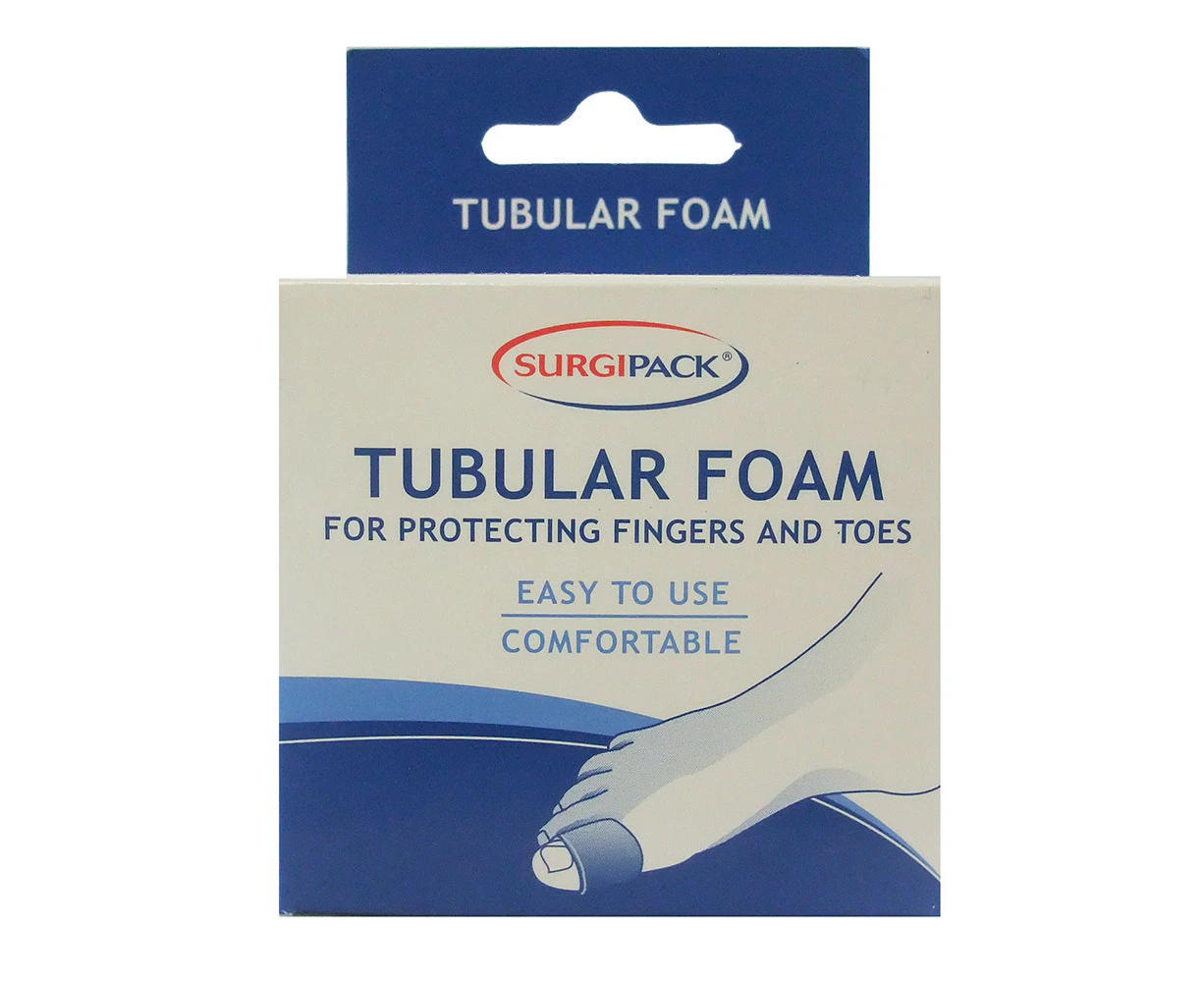 Surgipack Tubular Foam For Protecting Fingers & Toes Medium (21MMx25)