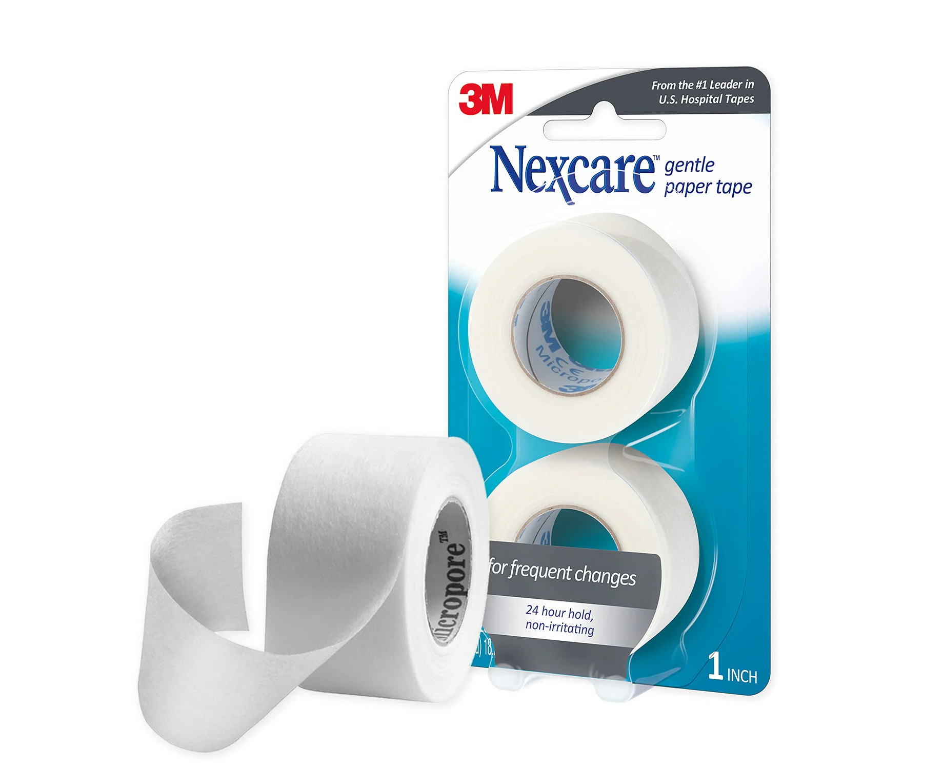 Nexcare Micropore Gentle Paper Tape 2 Pack