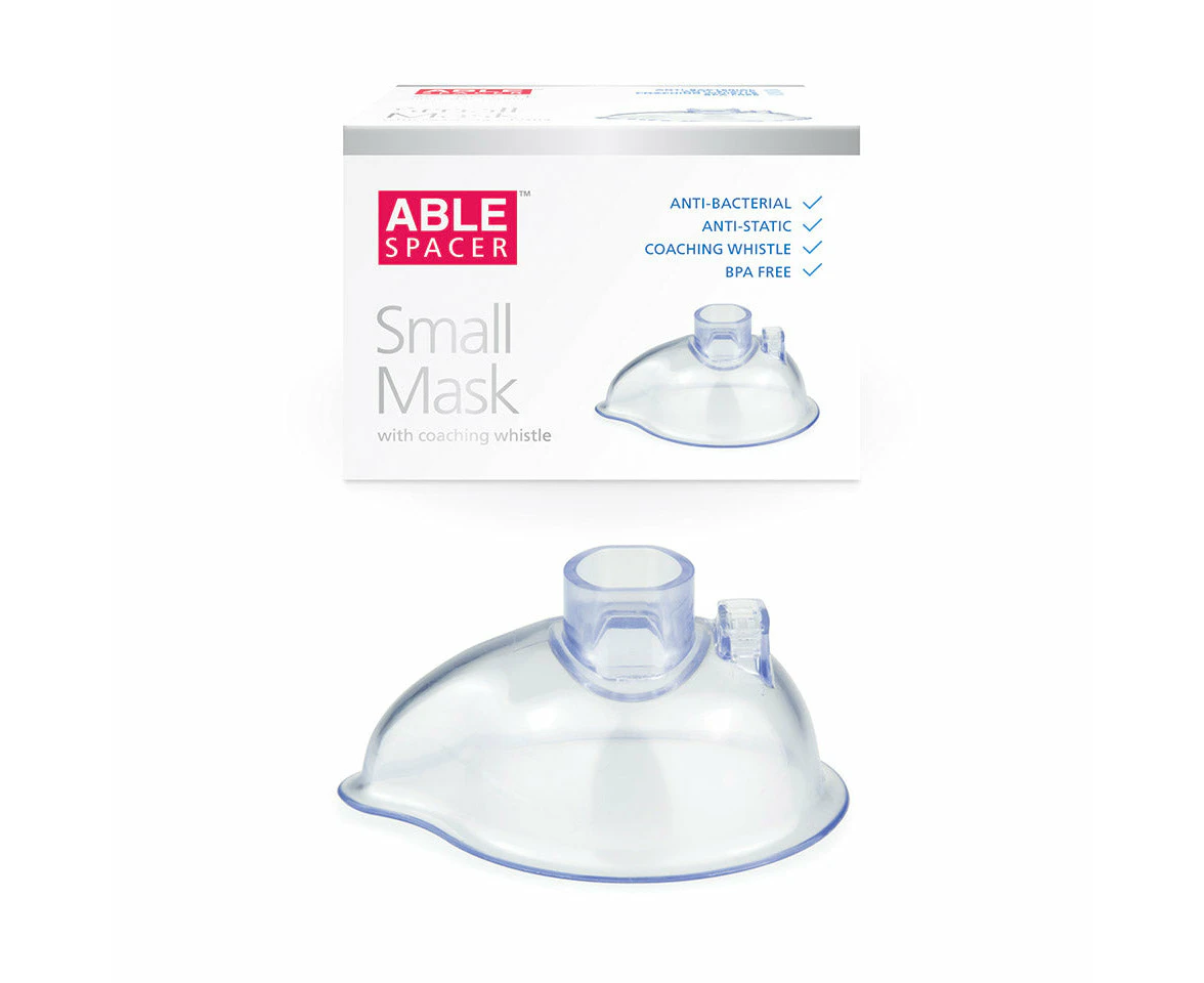 Able Spacer Anti-bacterial With Whistle Mask Small Infant