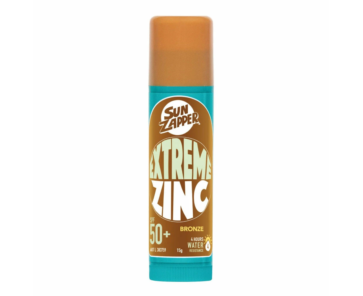 SUN ZAPPER EXTREME ZINC STICK 15G BRONZE