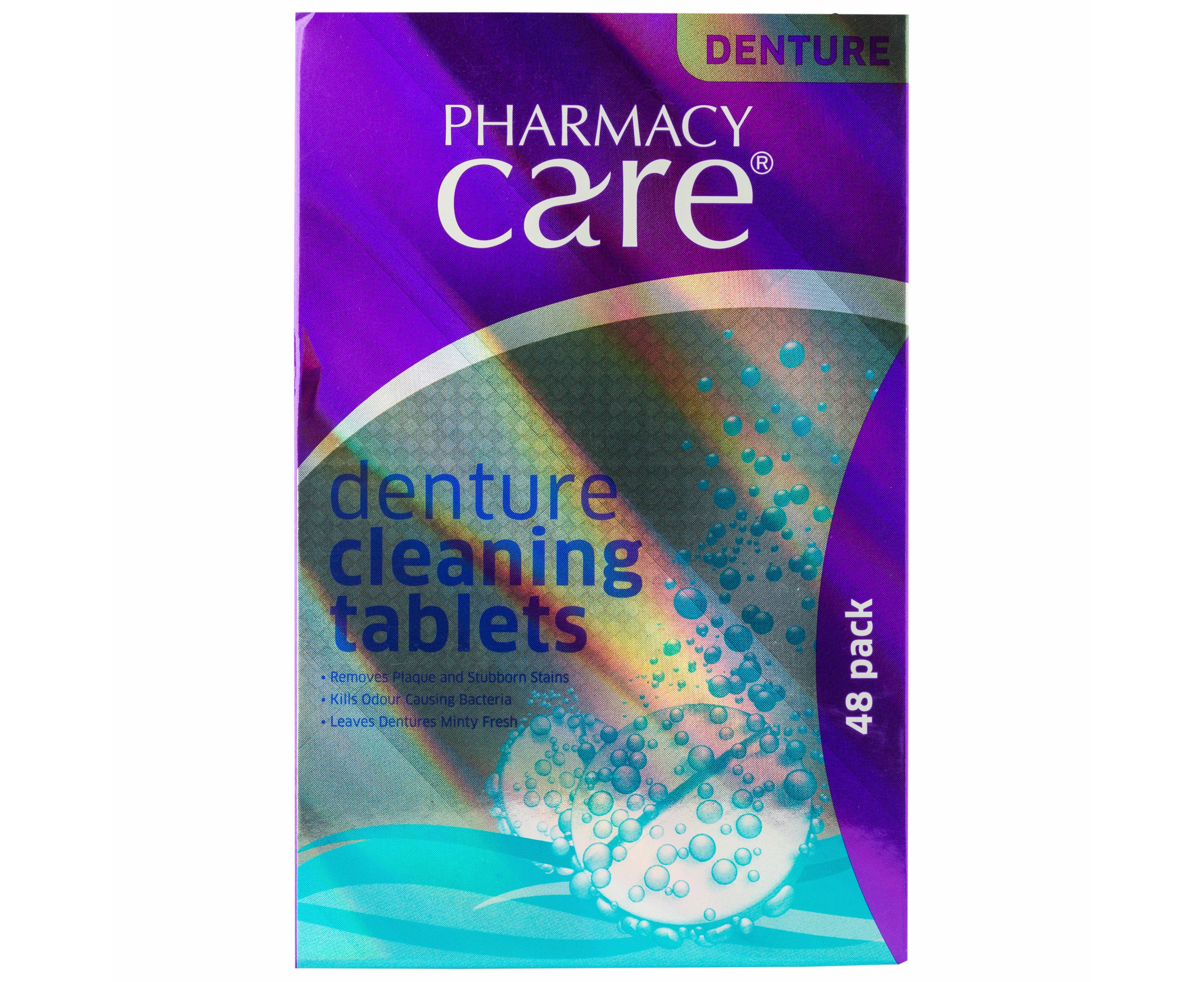 Phamacy Care Denture Cleaning Tablets 48 Pack