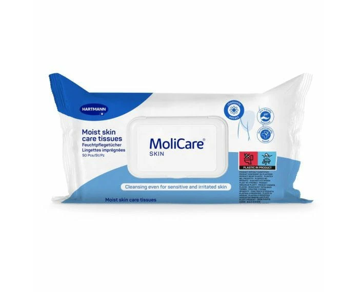 MoliCare Skin Moist Skin Care Tissues 50PK