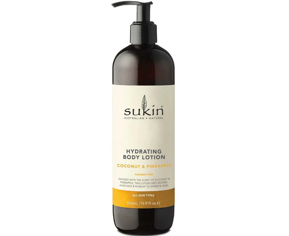 Sukin Hydrating Body Lotion Pineapple & Coconut 500ml