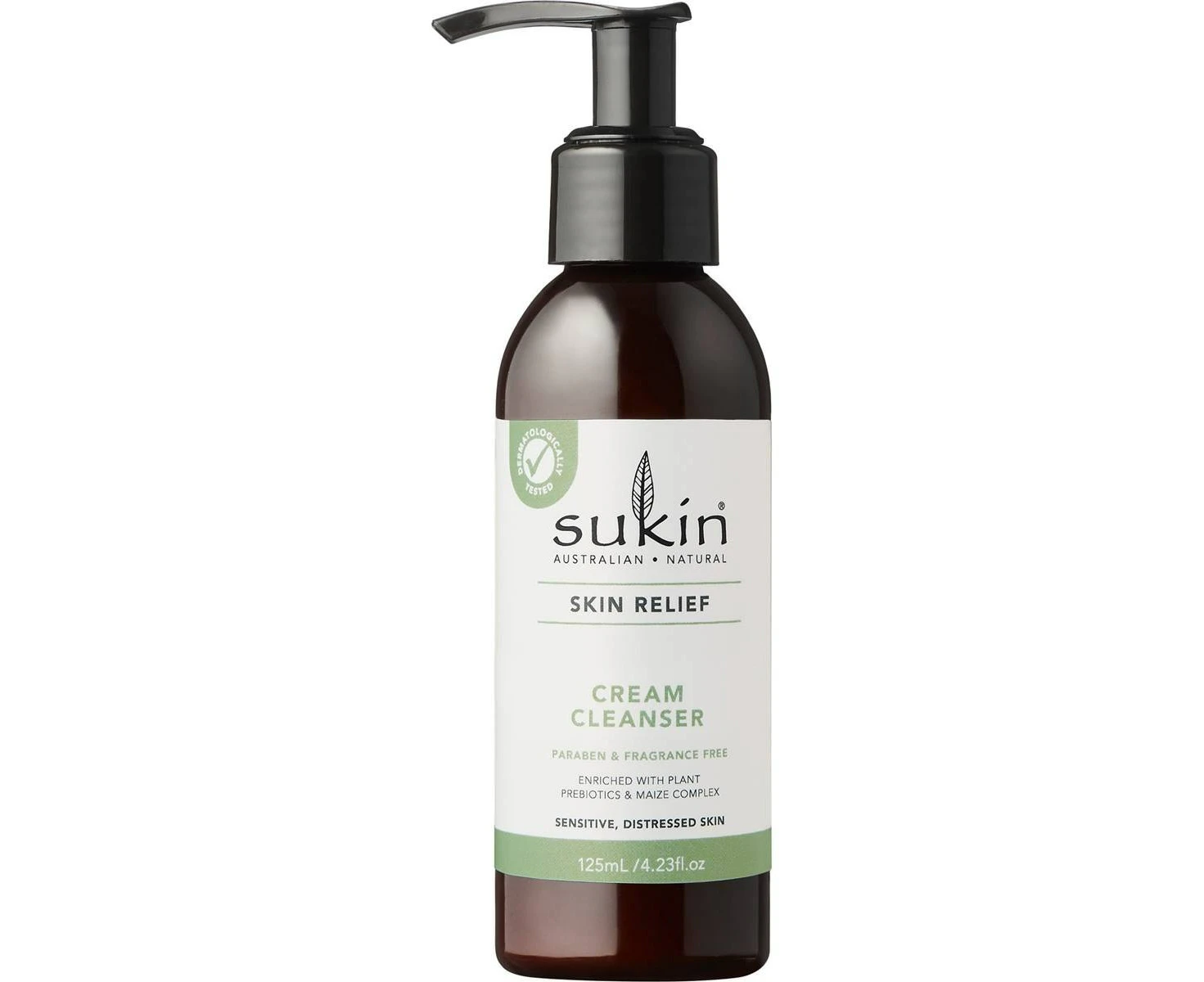 Sukin Skin Relief Cream Cleanser 125ml Pump