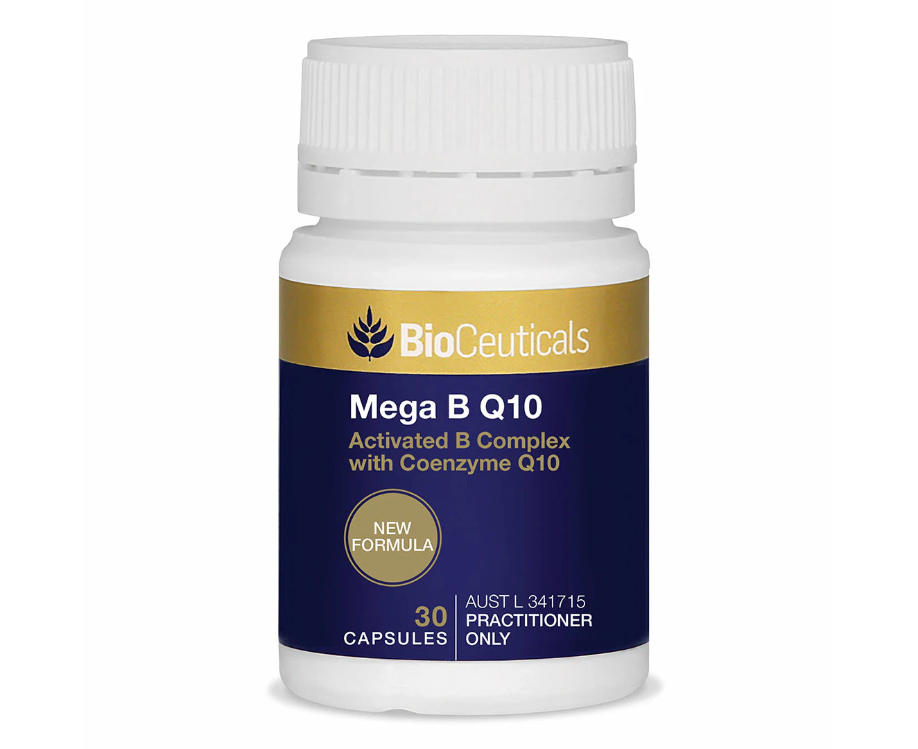 Bioceuticals Mega B Q10 30 Capsules New