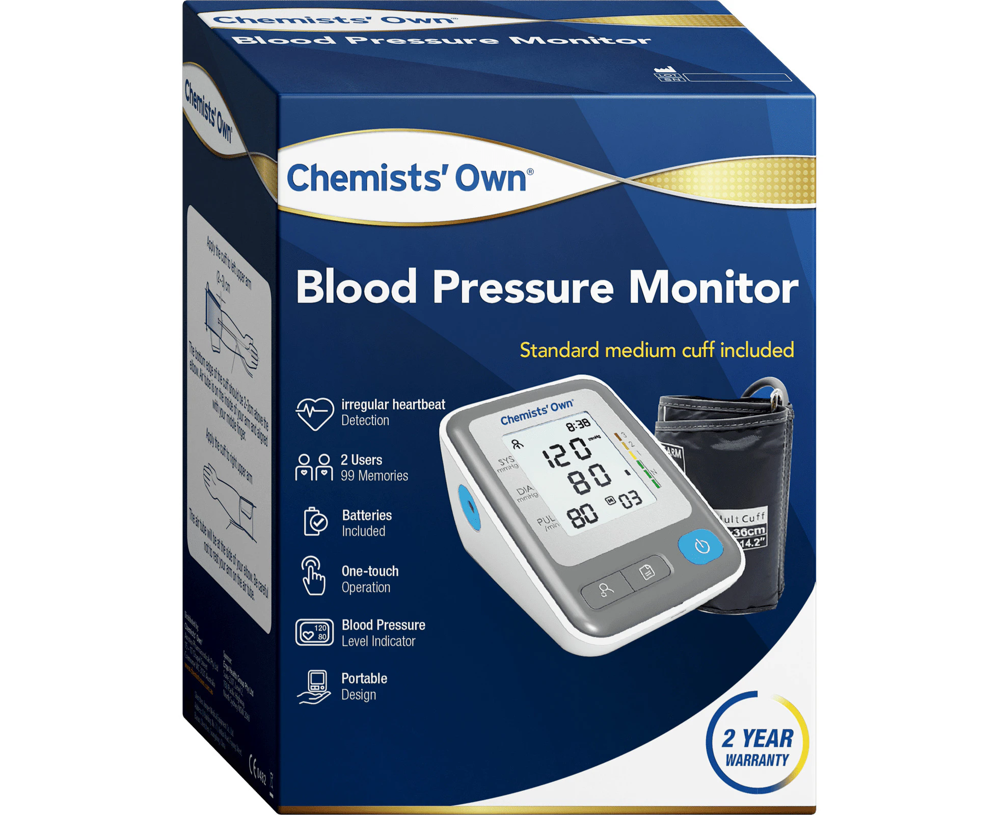 Chemists' Own Blood Pressure Monitor