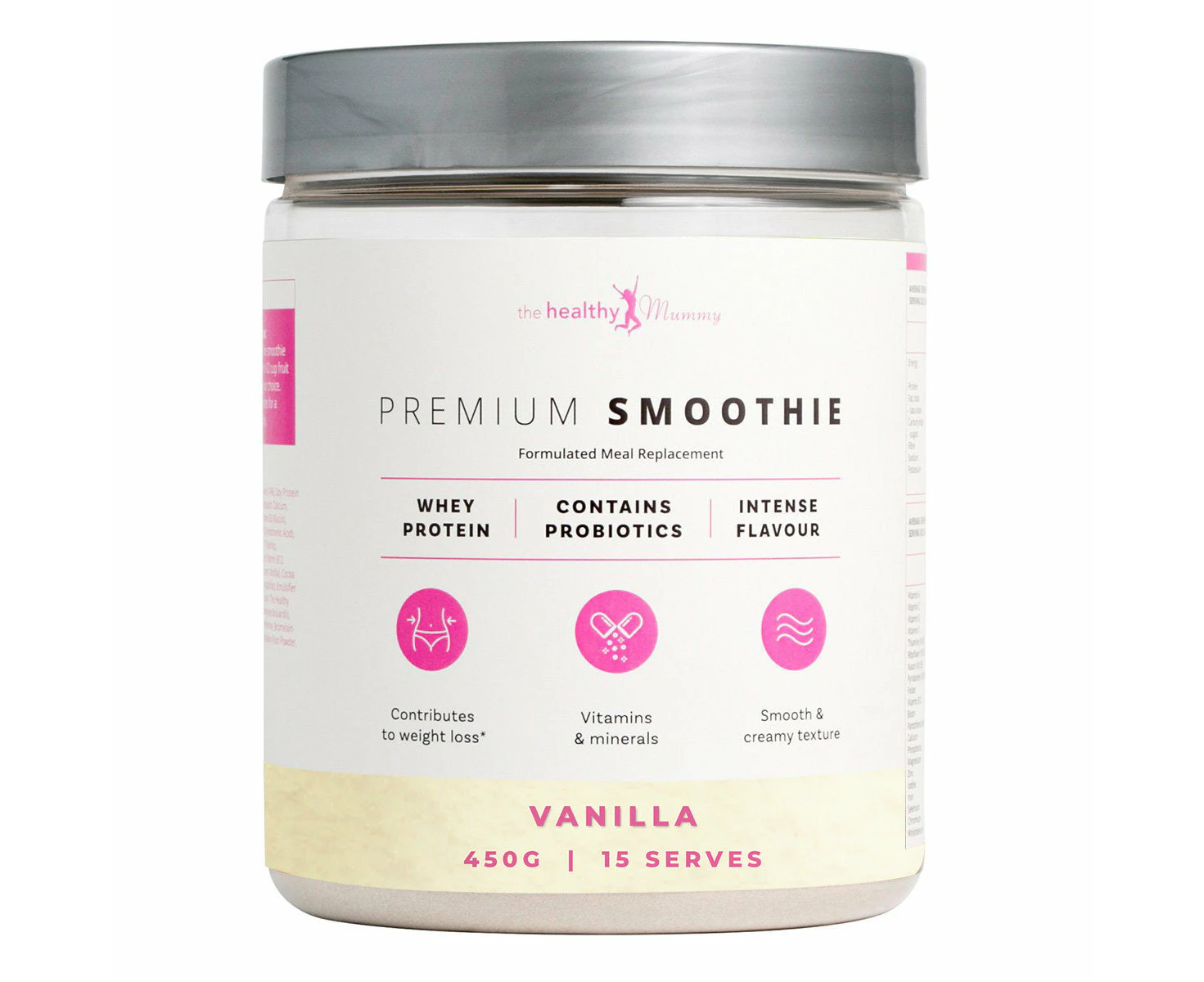 The Healthy Mummy Premium Smoothie Vanilla 450g