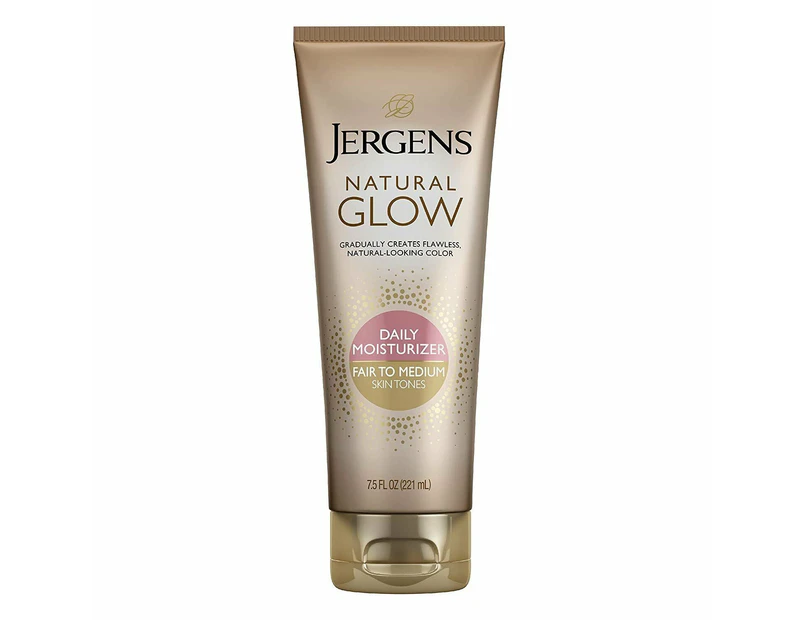 JERGENS Natural Glow Daily Moisturiser Fair to Medium 221mL