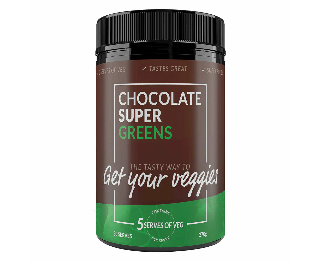 THE MAN SHAKE CHOC SUPER GREENS 270G