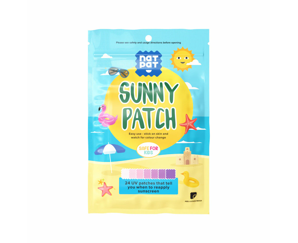 The Natural Patch Co. Sunnypatch Organic Stickers X 24 Pack