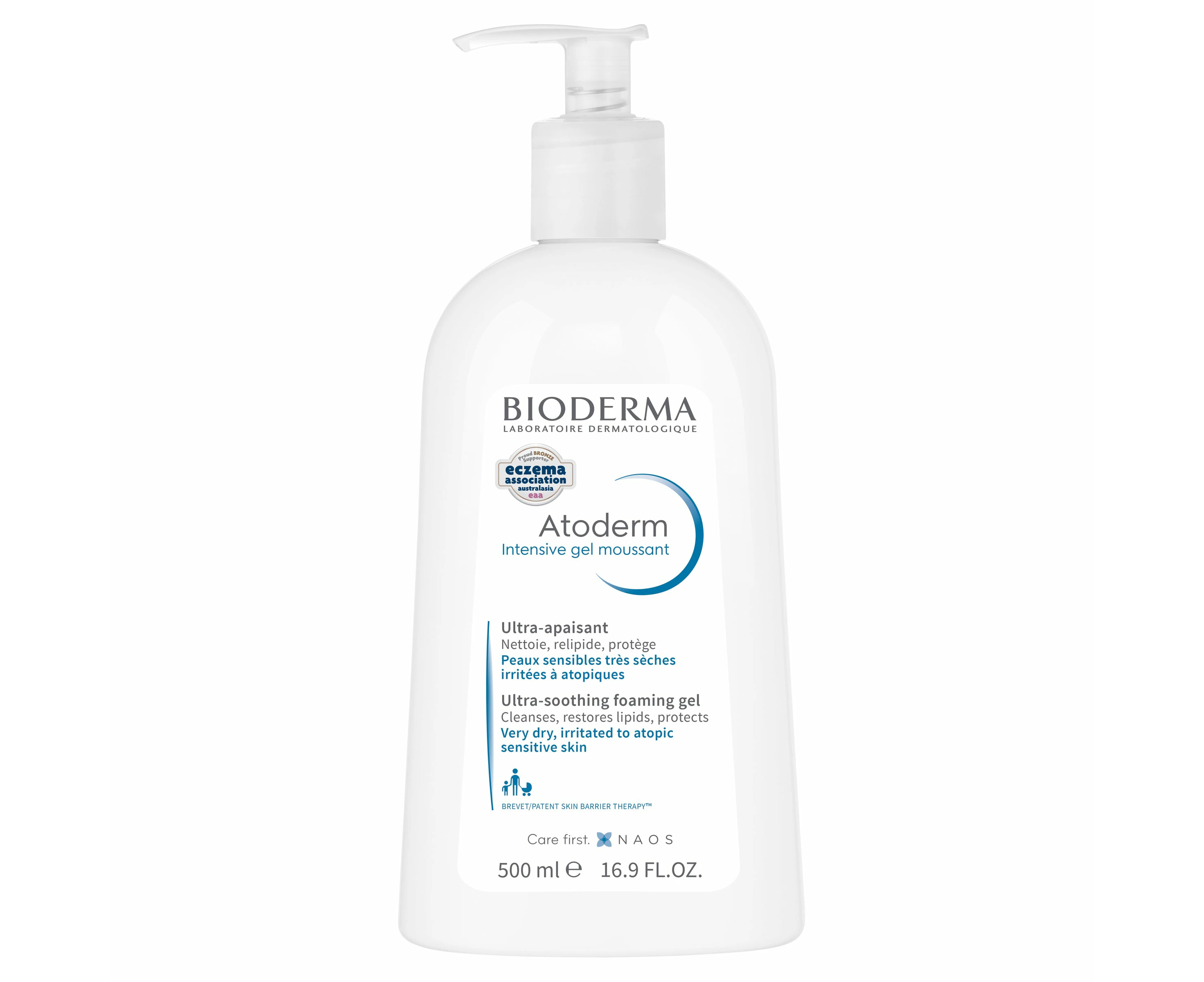 Bioderma Atoderm Intensive Gel Moussant Foaming Cleanser 500ml