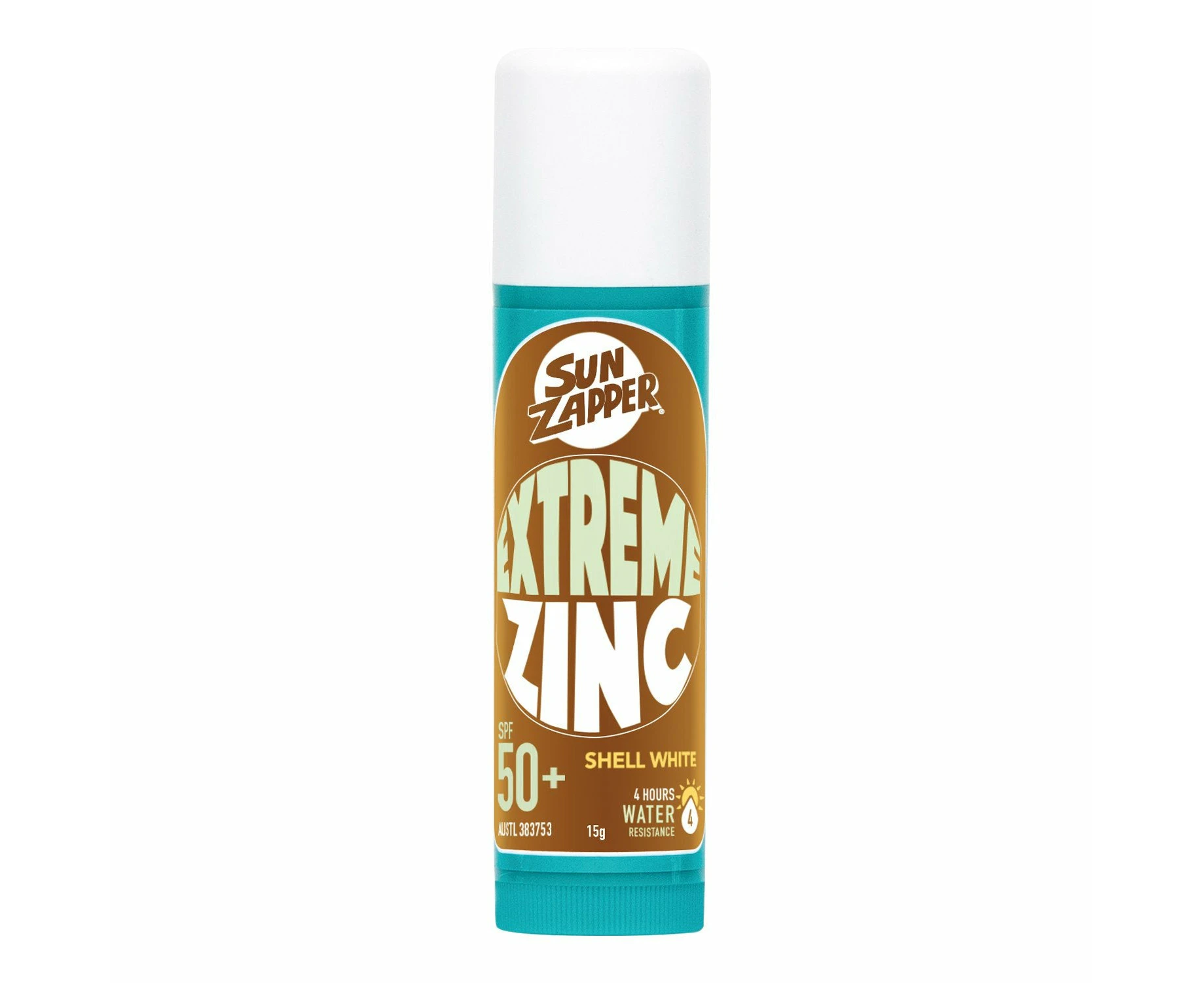 Sun Zapper Extreme Zinc Stick 15g White