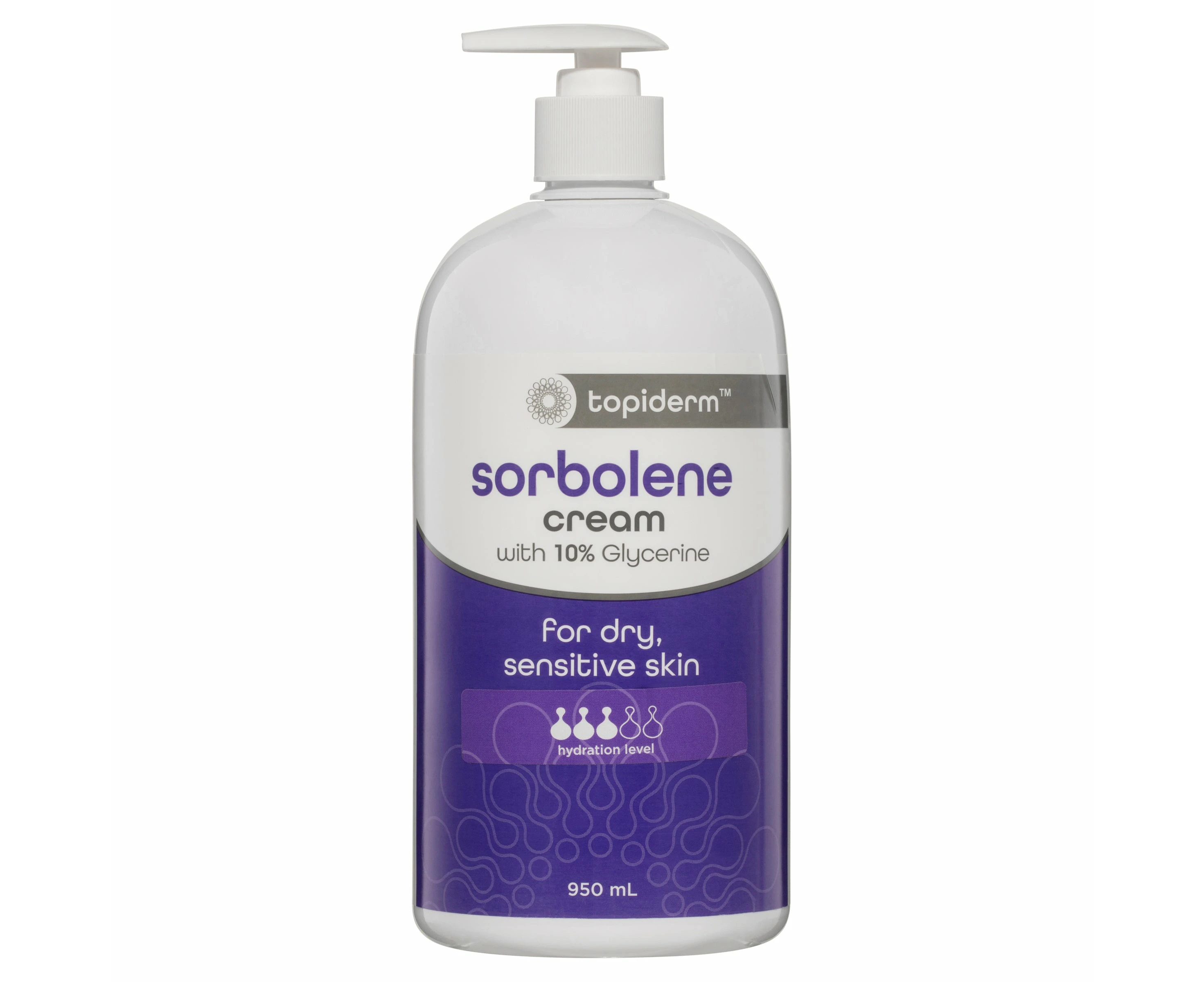 Topiderm Sorbolene Cream 950ml Pump Bottle