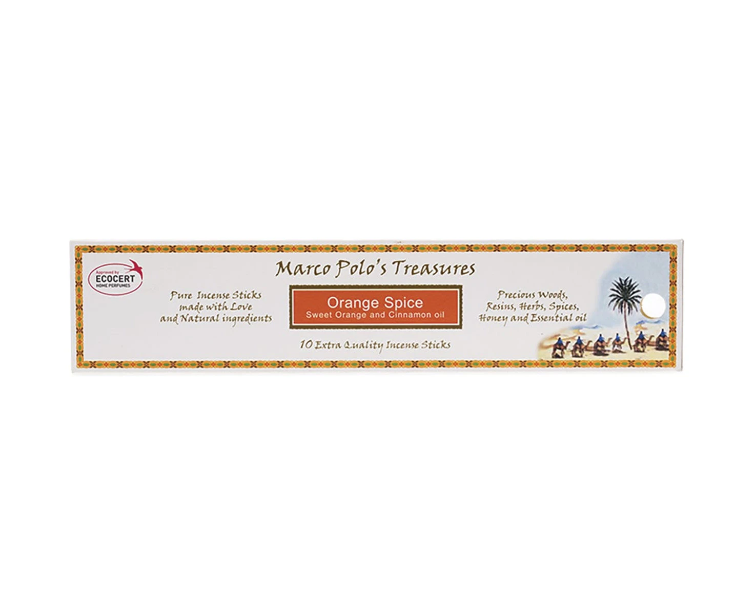 MARCO POLO'S TREASURES Incense Sticks Orange Spice 10