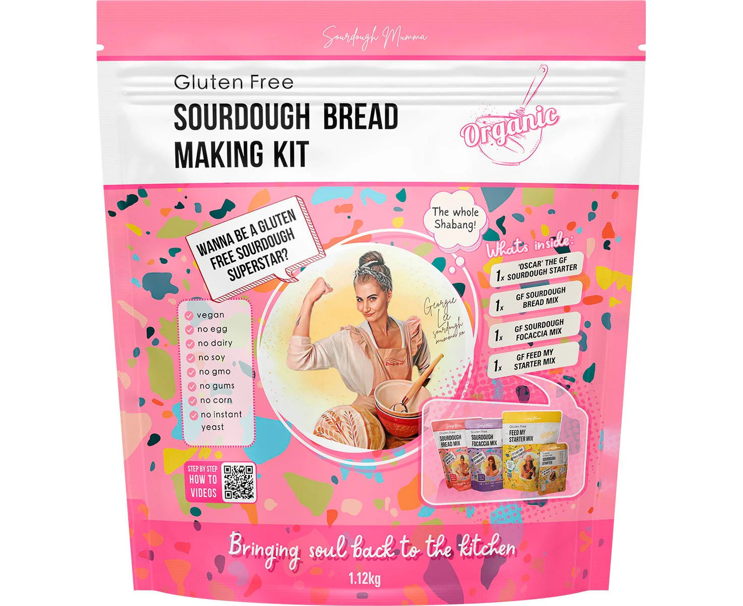 SOURDOUGH MUMMA Sourdough Bread Making Kit Gluten Free 1.12kg