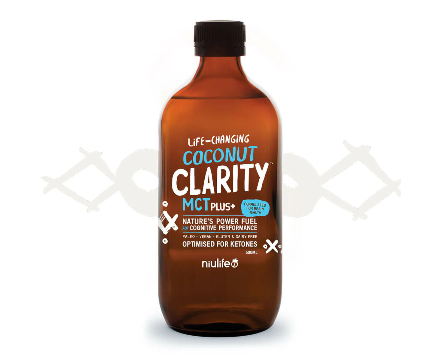 NiuLife Coconut MCT Plus+ Clarity - 500ml - Niulife