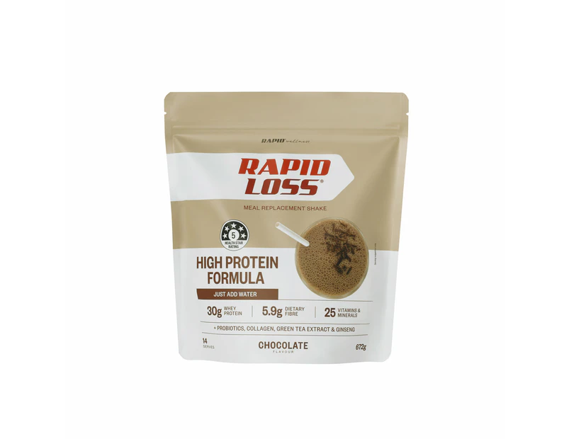 Rapid Loss Meal Replacement High Protein Chocolate 672g