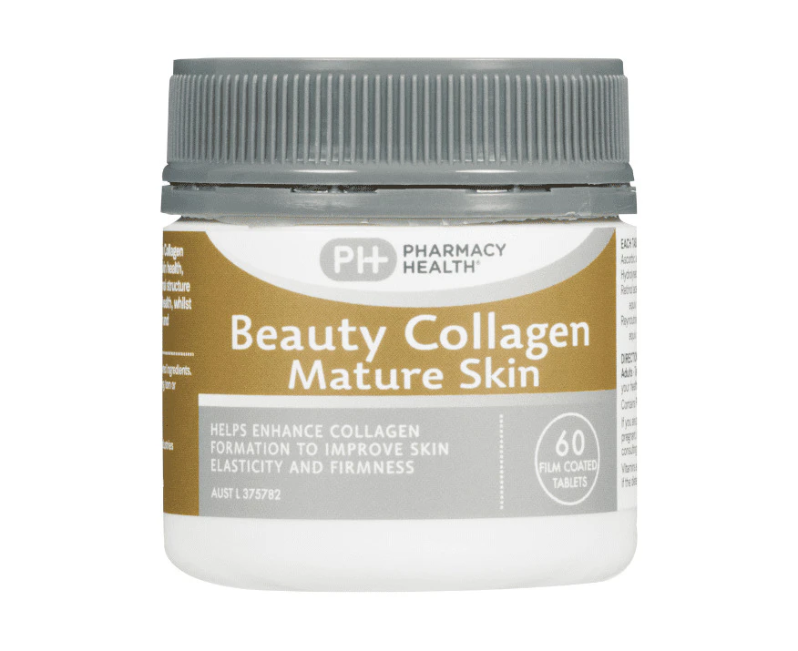 Pharmacy Health  BEAUTY COLLAGEN MATURE SKIN TABS 60