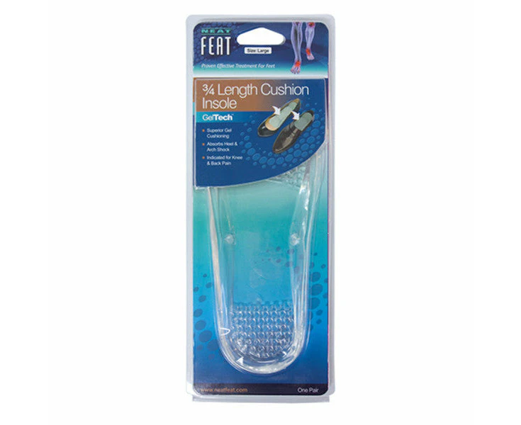 Neat Feat 3/4 Gel Cushion Insole Large