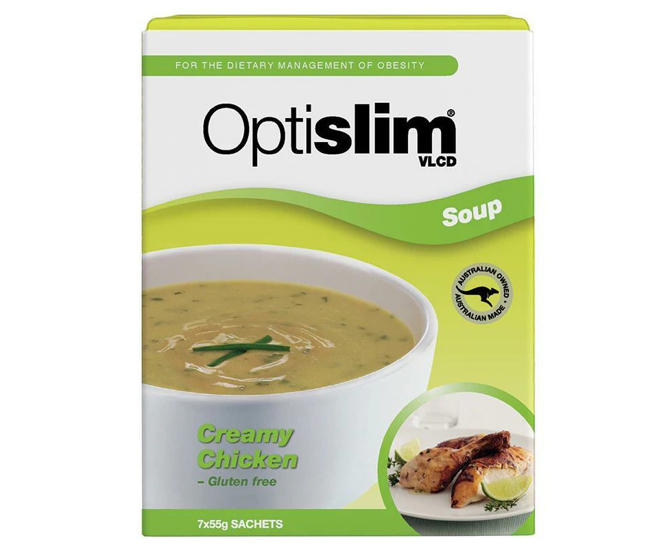 OptiSlim VLCD Soup Creamy Chicken 7 x 55g